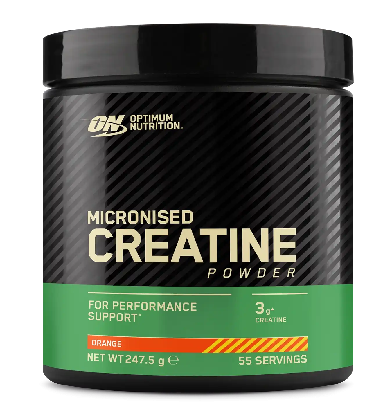 Micronized Creatine Flavoured - 55 Servings / Orange
