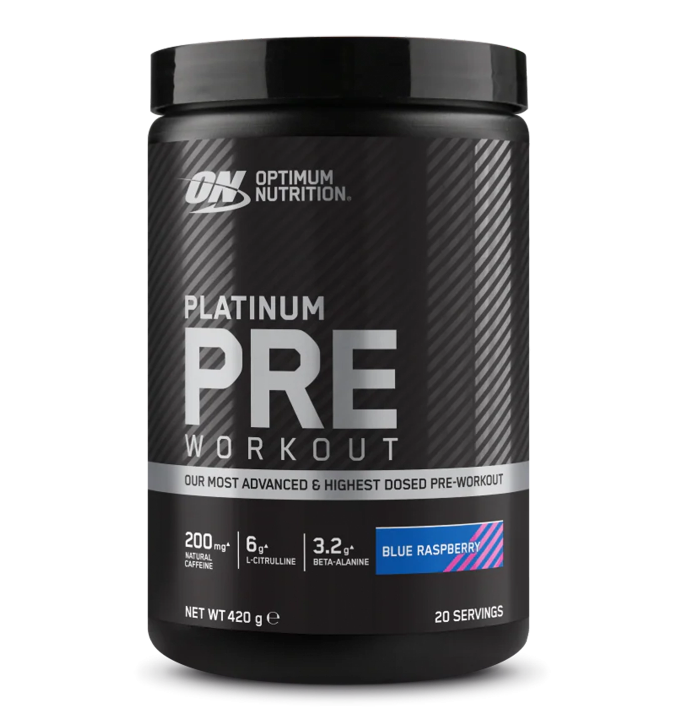 Platinum Pre Workout - 20 servings / Blue raspberry
