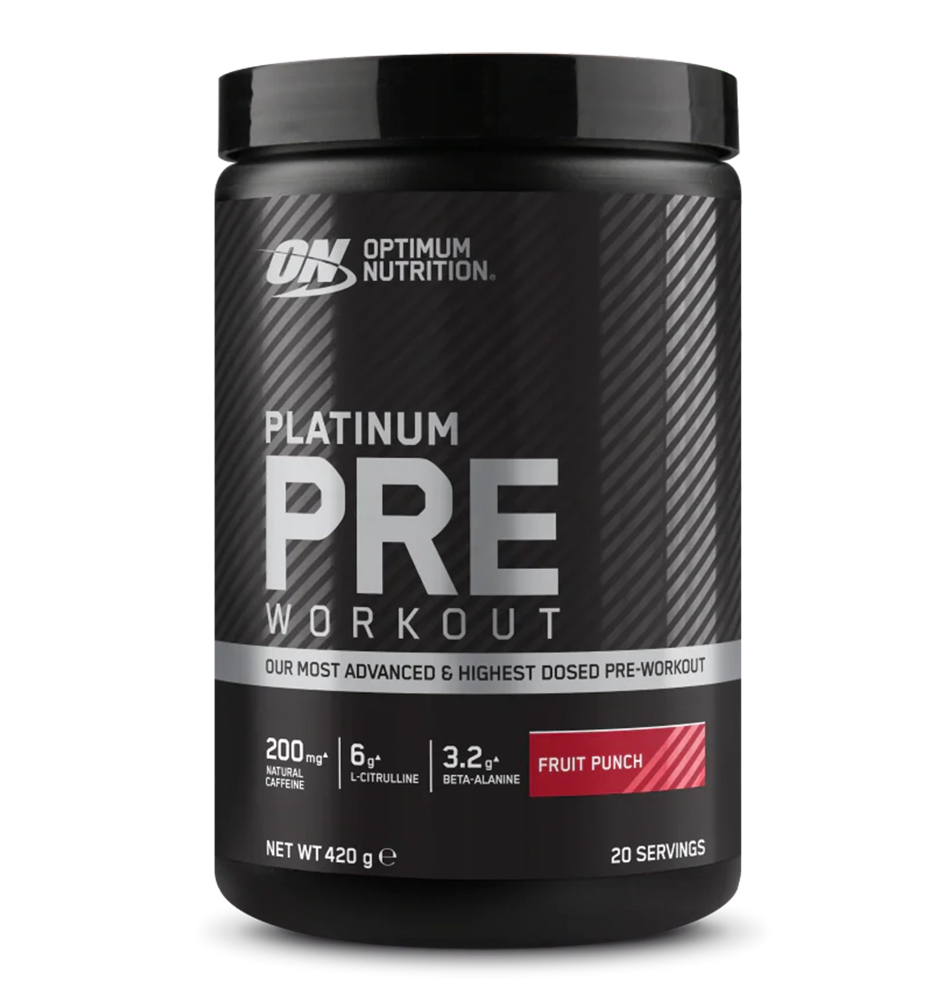 Platinum Pre Workout - 20 servings / Fruit Punch