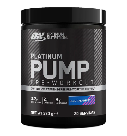 Platinum Pump Pre-Workout - 20 servings / Blue raspberry