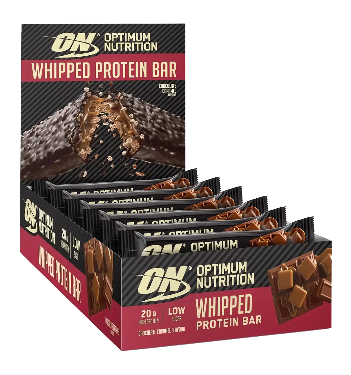 Whipped Bars - 10 repen / Chocolade/Caramel