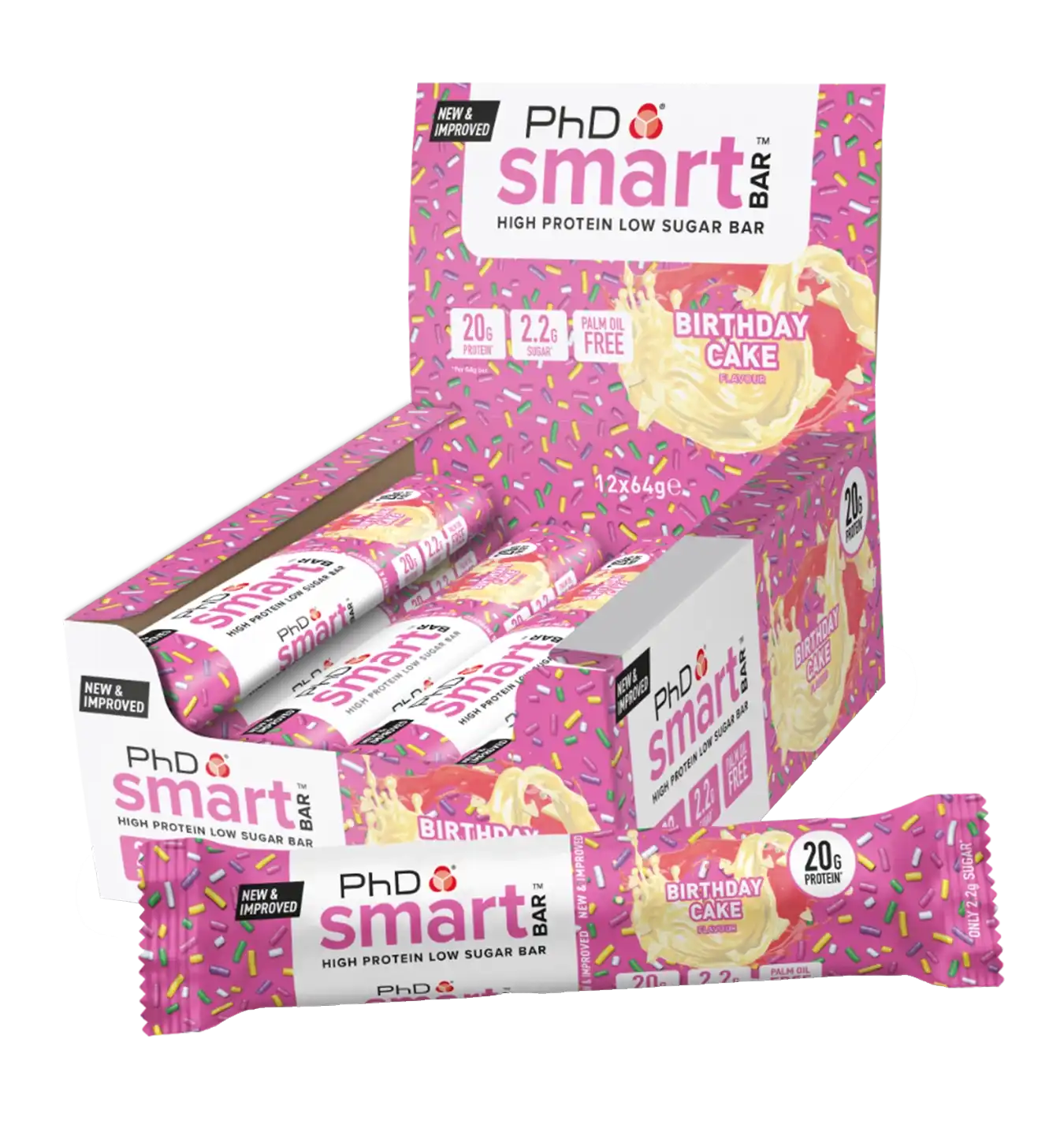 Smart Bar - 12 repen / Birthday Cake