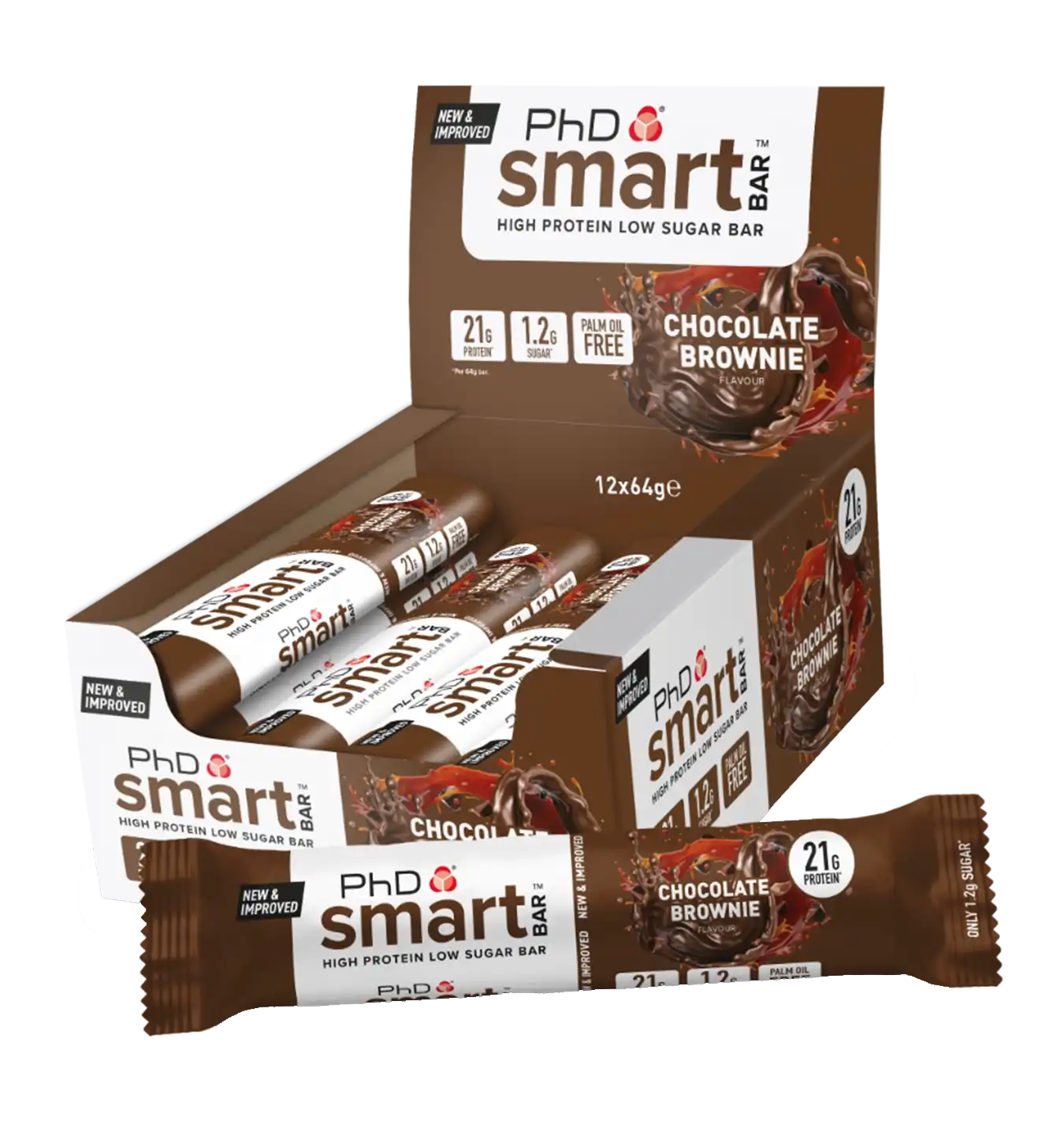 Smart Bar - 12 repen / Chocolate Brownie