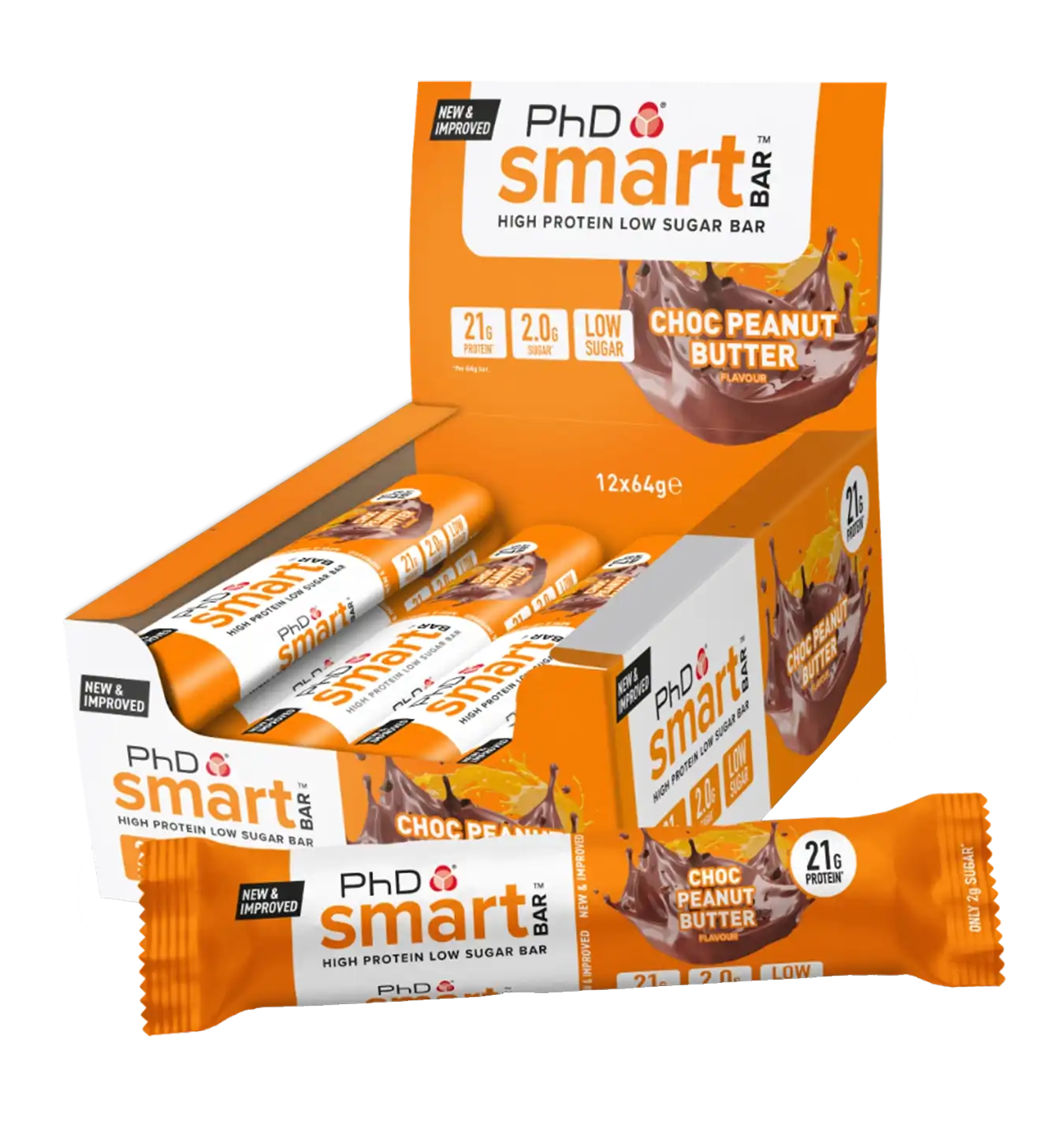 Smart Bar - 12 repen / Chocolate Peanut Butter