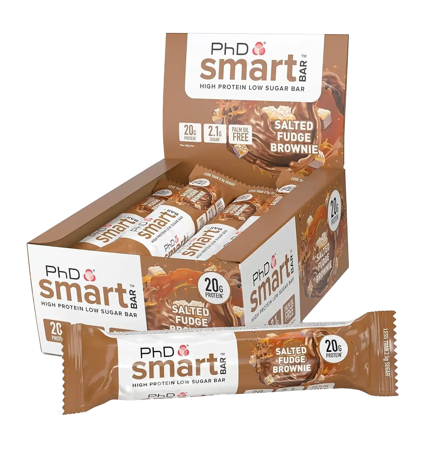 Smart Bar - 12 repen / Salted Fudge Brownie