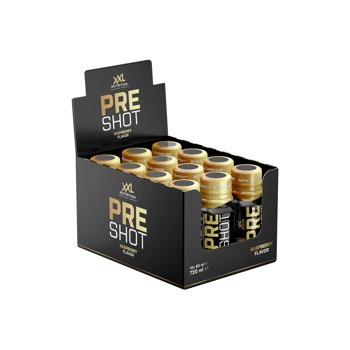 Pre Shot Framboos - Framboos / 12-pack