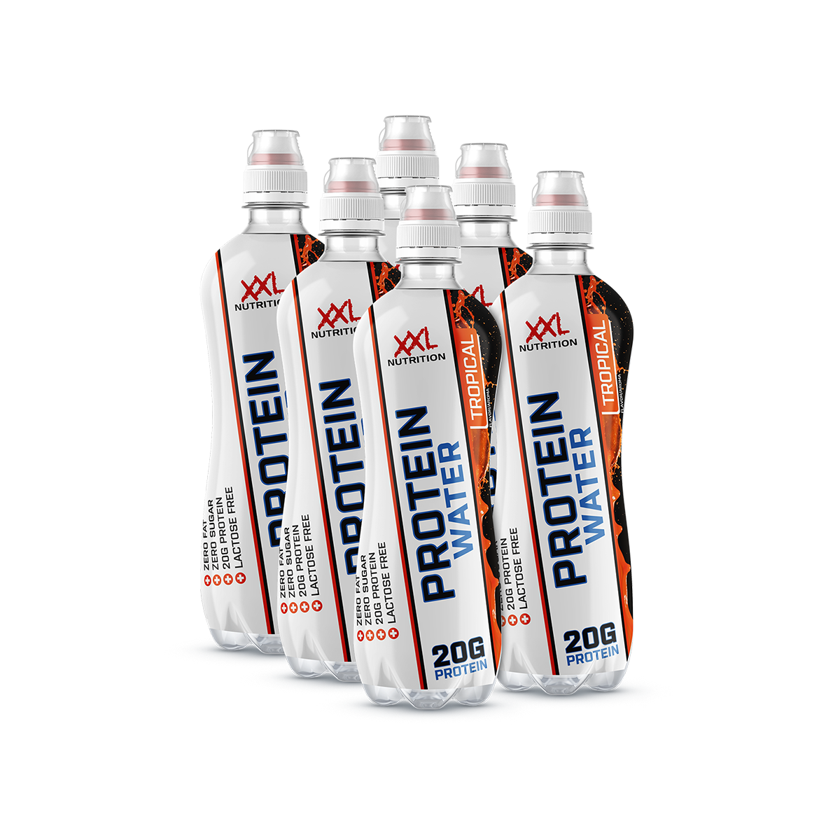 Protein Water Tropical - Niet gespecificeerd / 500 ml / 6-pack