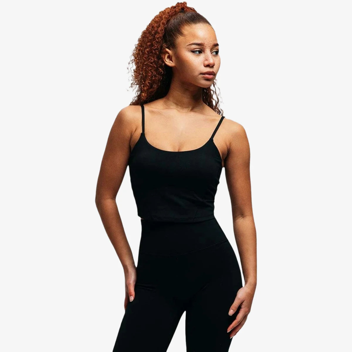 Pulse Cami Tank - Zwart - Zwart