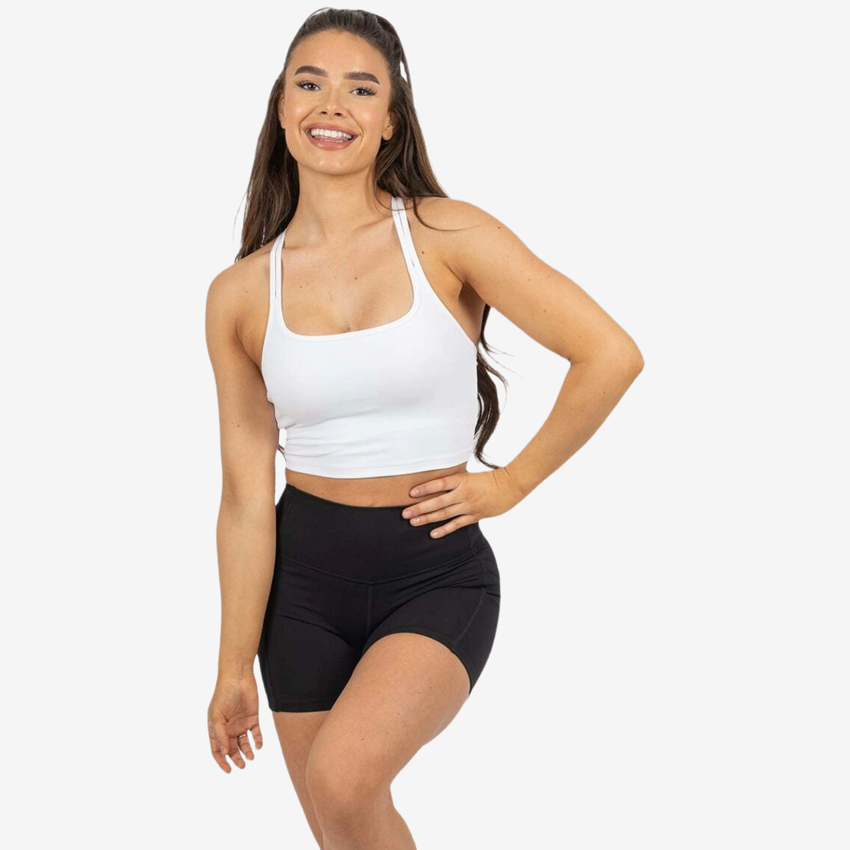 Pulse Top - Black - Wit