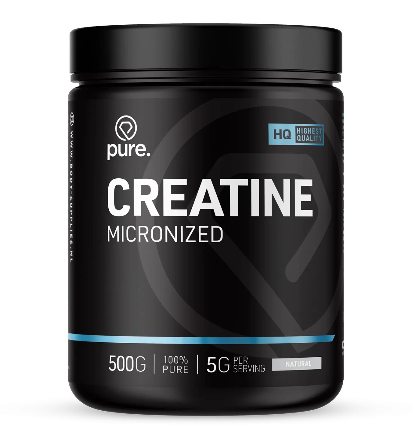 Creatine Micronized - 500 g / Naturel