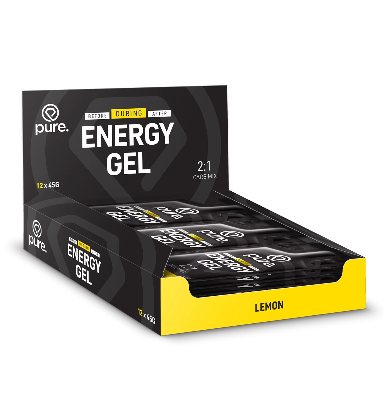 Energy Gel - 12x 45 g / Lemon