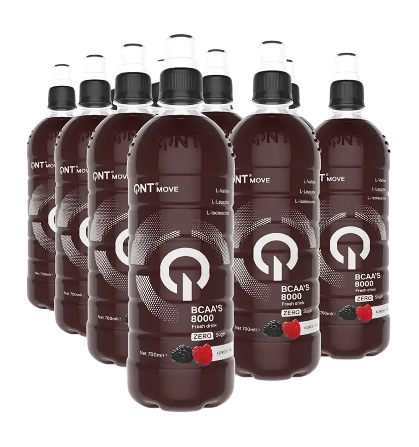 BCAA 8000 - 12x 700 ml / Forest Fruits