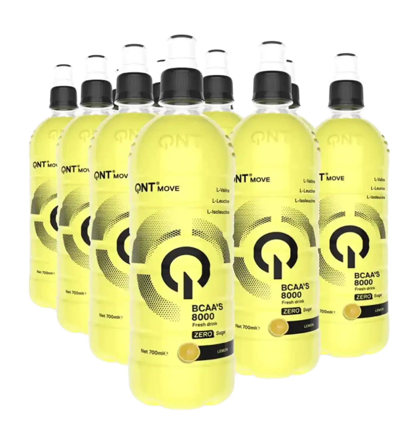 BCAA 8000 - 12x 700 ml / Lemon