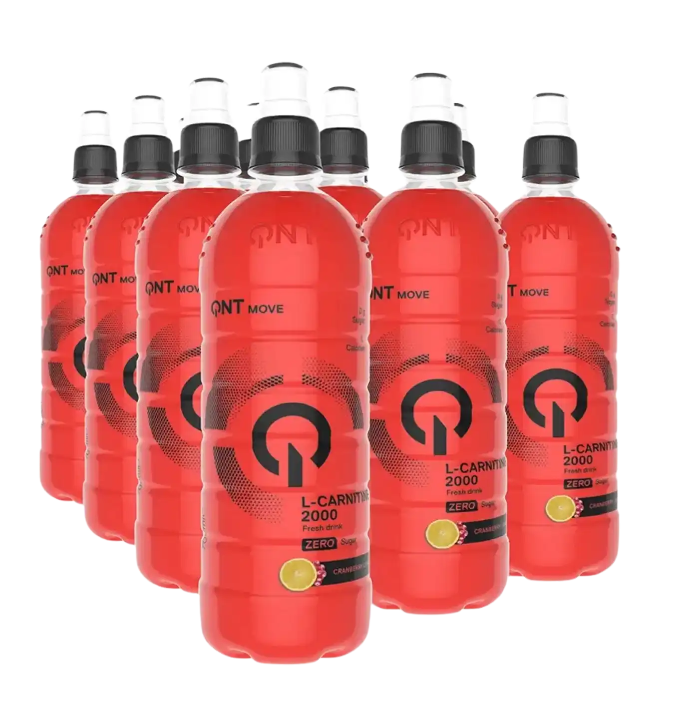 L-Carnitine 2000 - 12x 700 ml / Cranberry Lemon