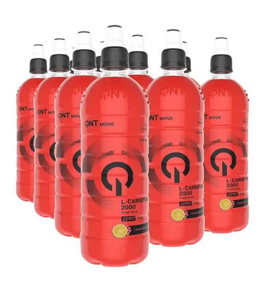 L-Carnitine 2000 - 12x 700 ml / Cranberry Lemon