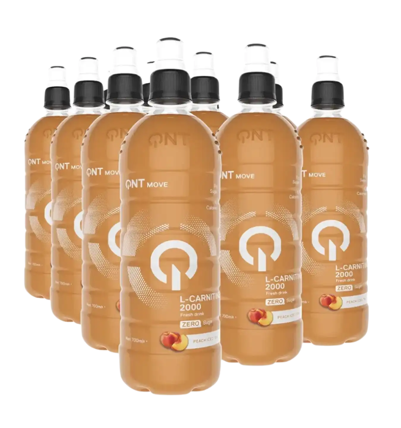 L-Carnitine 2000 - 12x 700 ml / Peach Tea