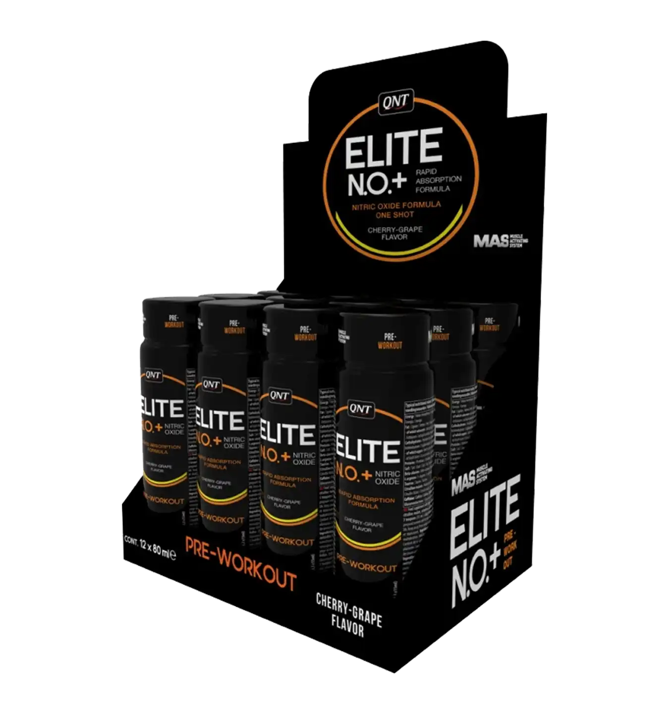 NO+ Elite Shot - 12x 80 ml - Cherry Grape