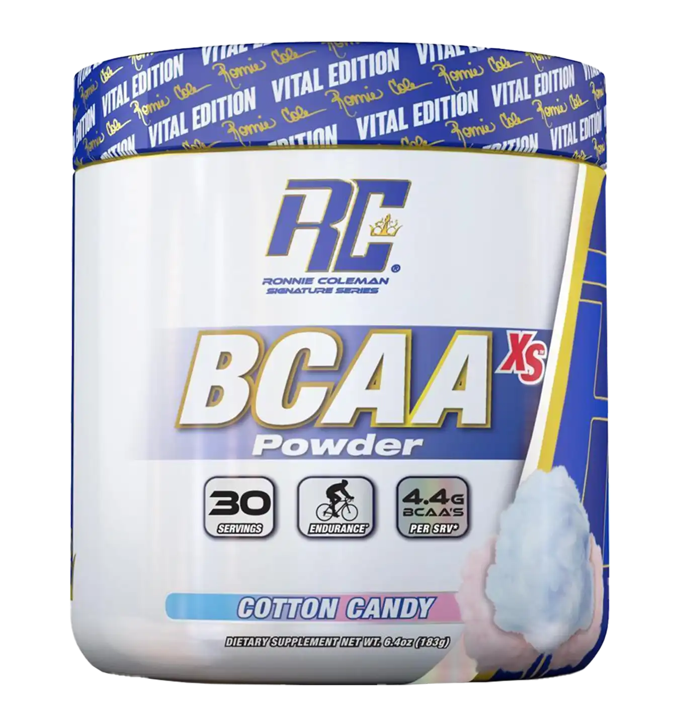 BCAA-XS Powder - 30 servings / Cotton Candy