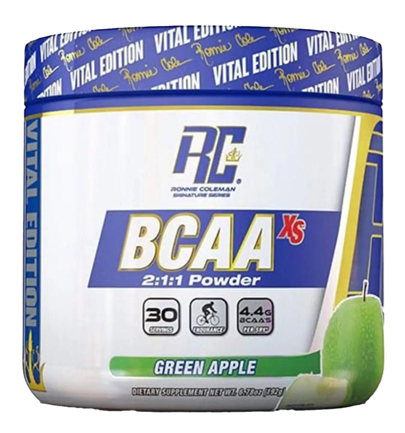 BCAA-XS Powder - 30 servings / Green Apple