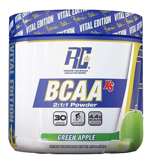 BCAA-XS Powder - 30 servings / Green Apple