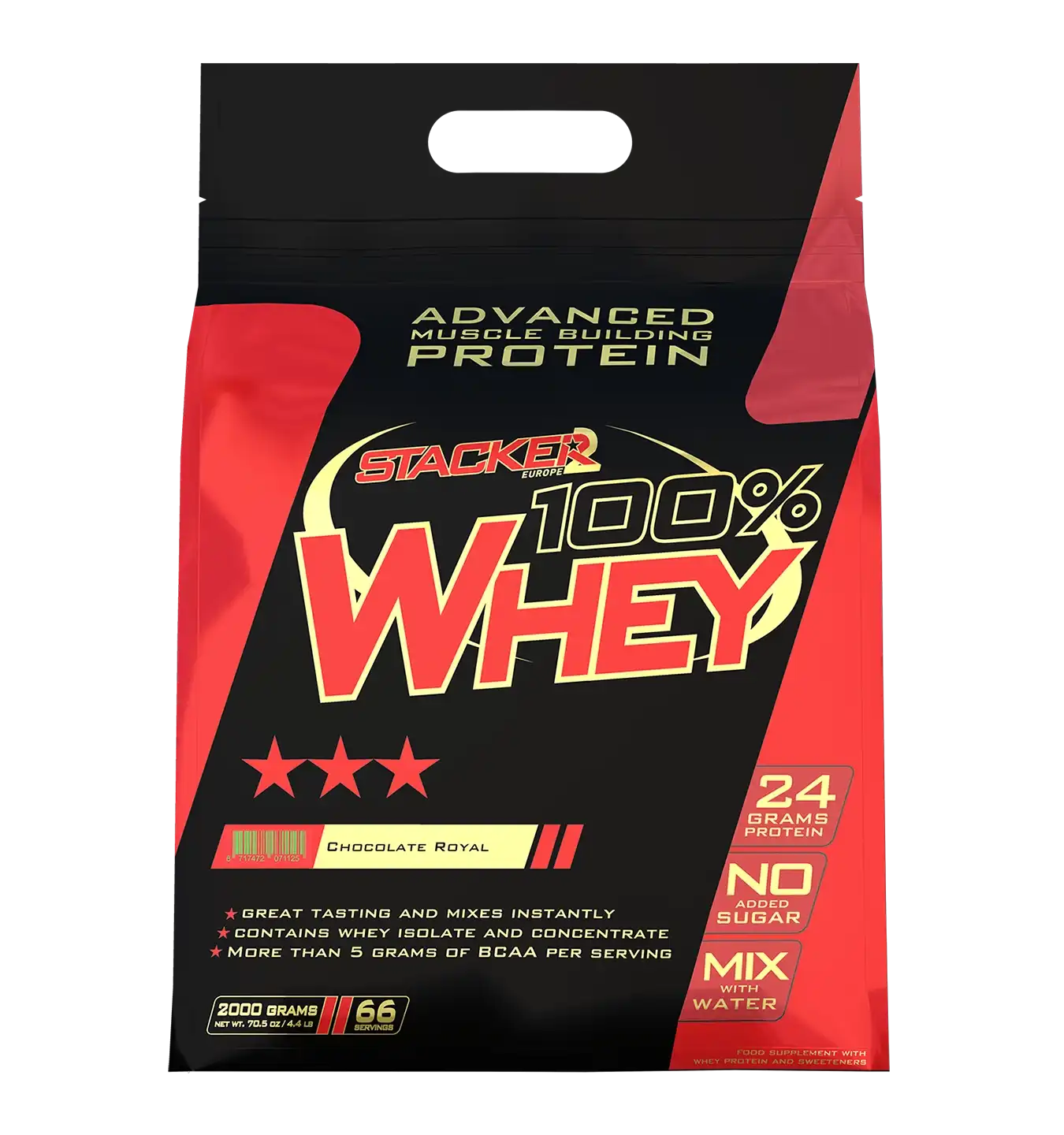 100% Whey - 2000 g / Chocolade