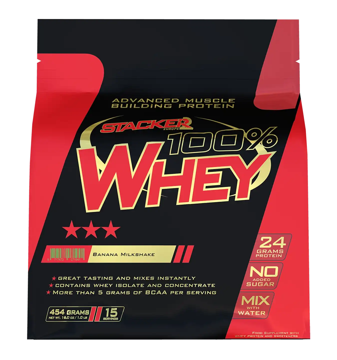 100% Whey - 454 g / Banaan