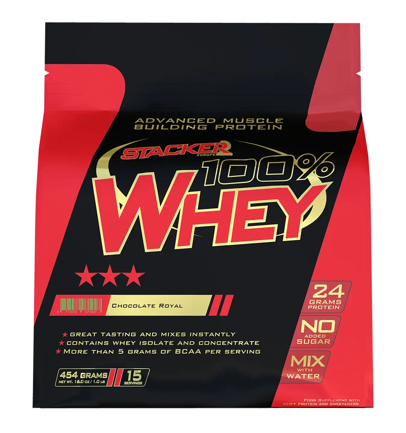 100% Whey - 454 g / Chocolade