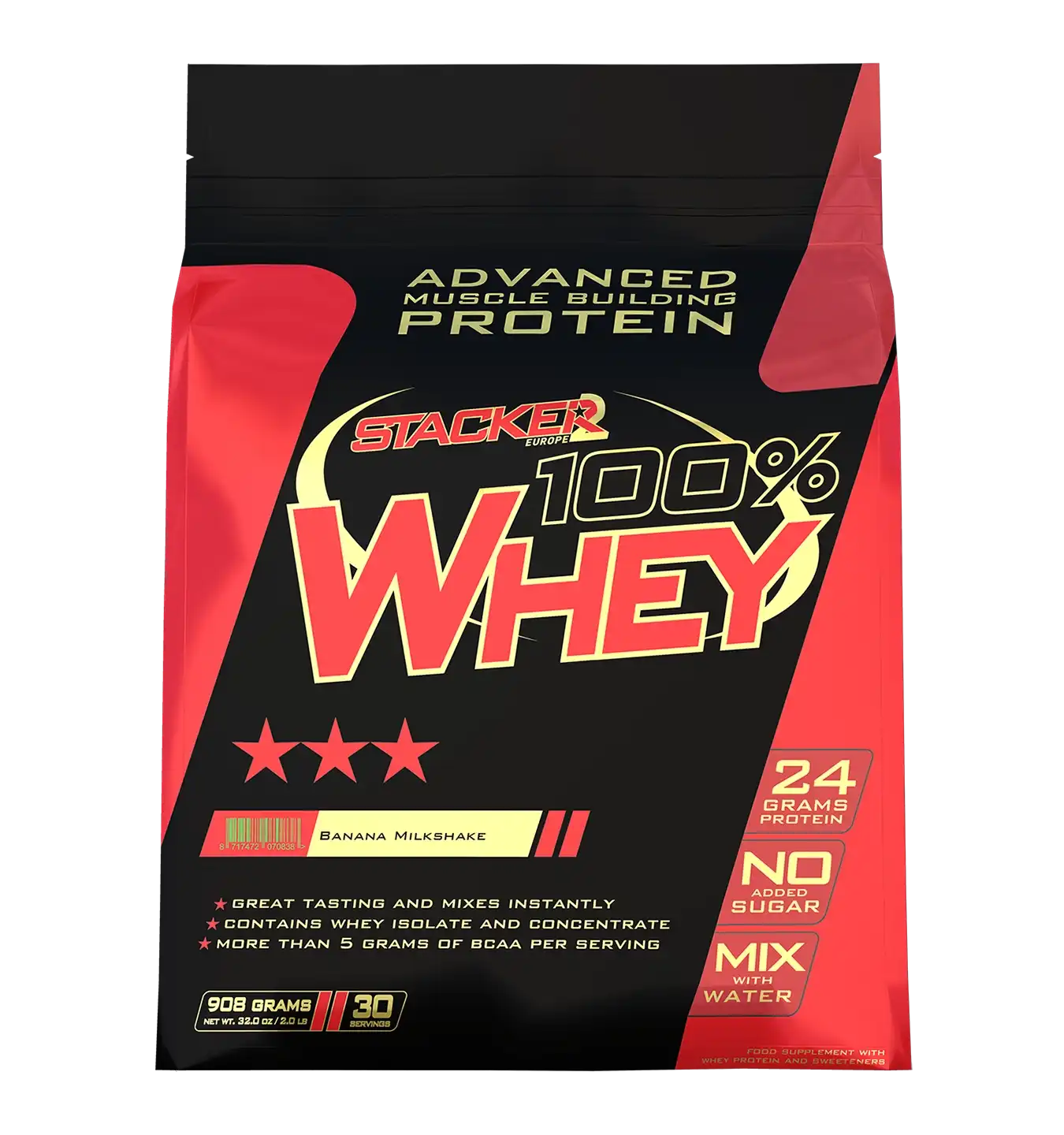 100% Whey - 908 g / Banaan