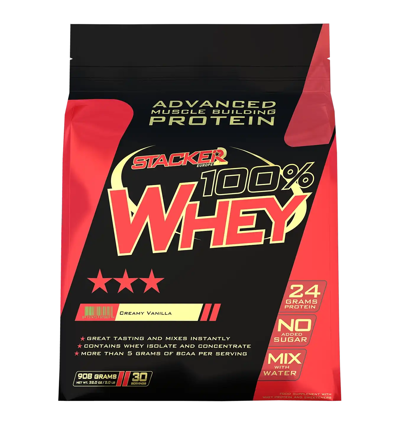 100% Whey - 908 g / Vanille