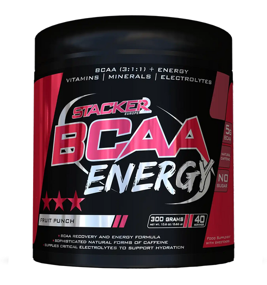 BCAA Energy - 40 servings / Fruit Punch
