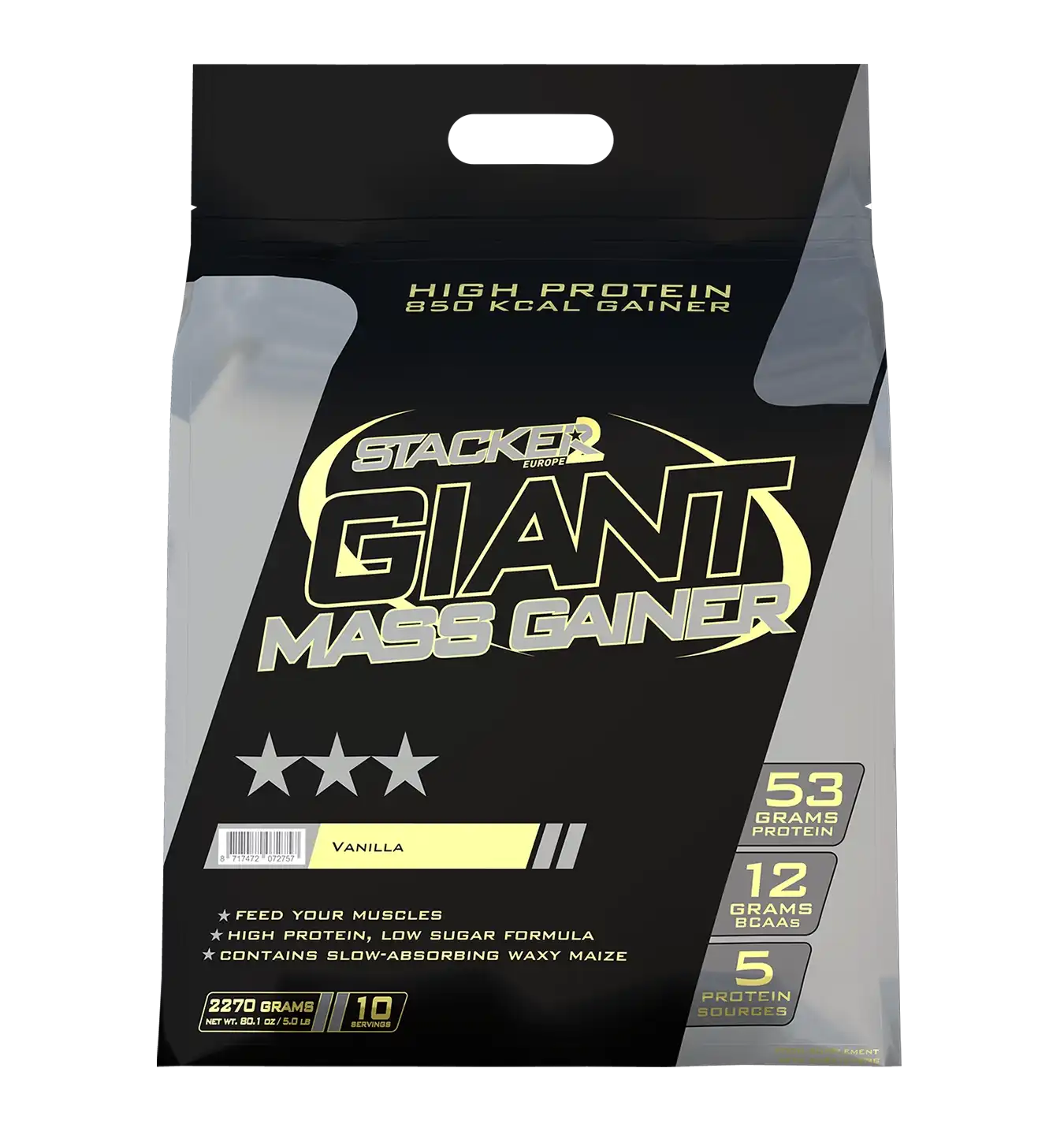 Giant Mass Gainer - 2270 g / Vanille