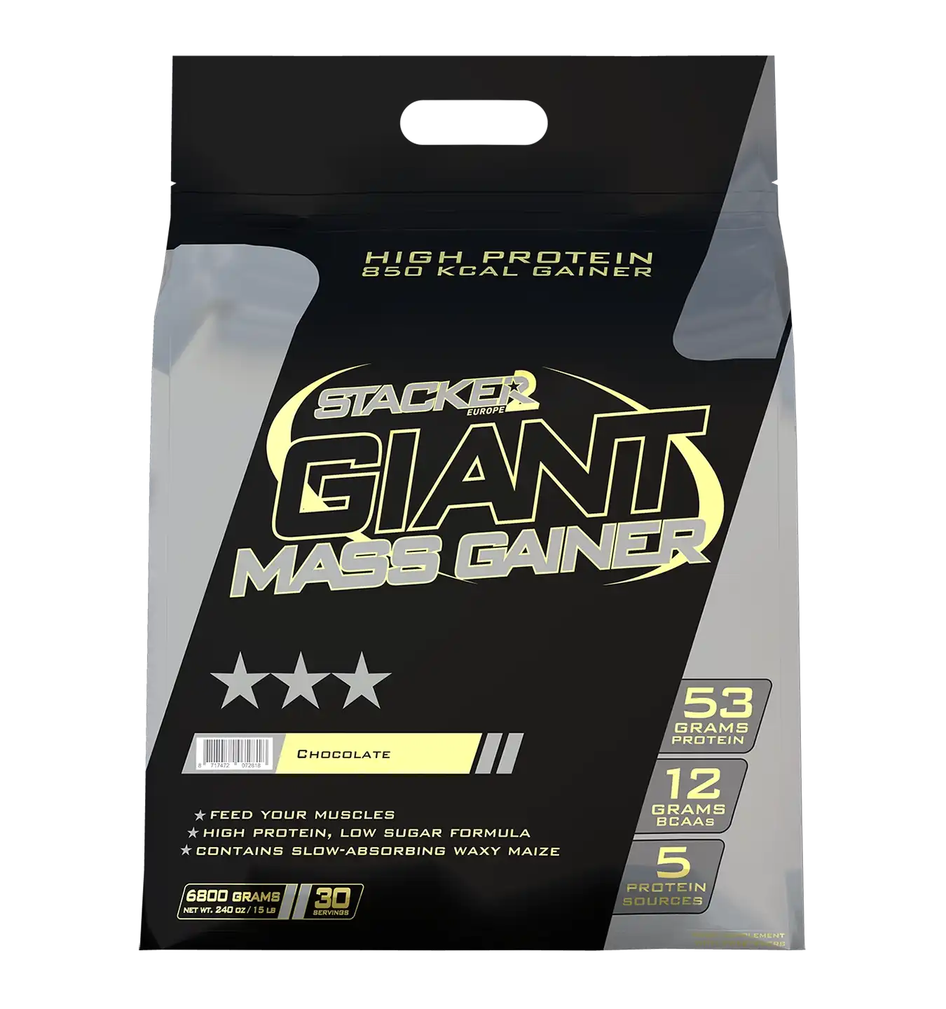 Giant Mass Gainer - 6800 g / Chocolade