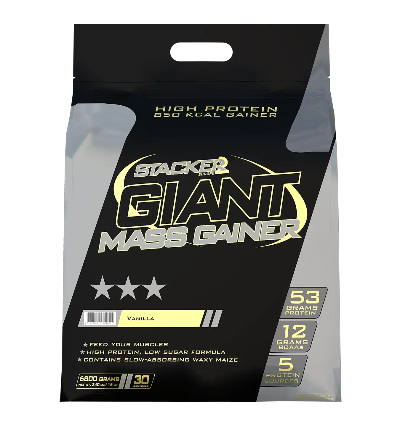 Giant Mass Gainer - 6800 g / Vanille