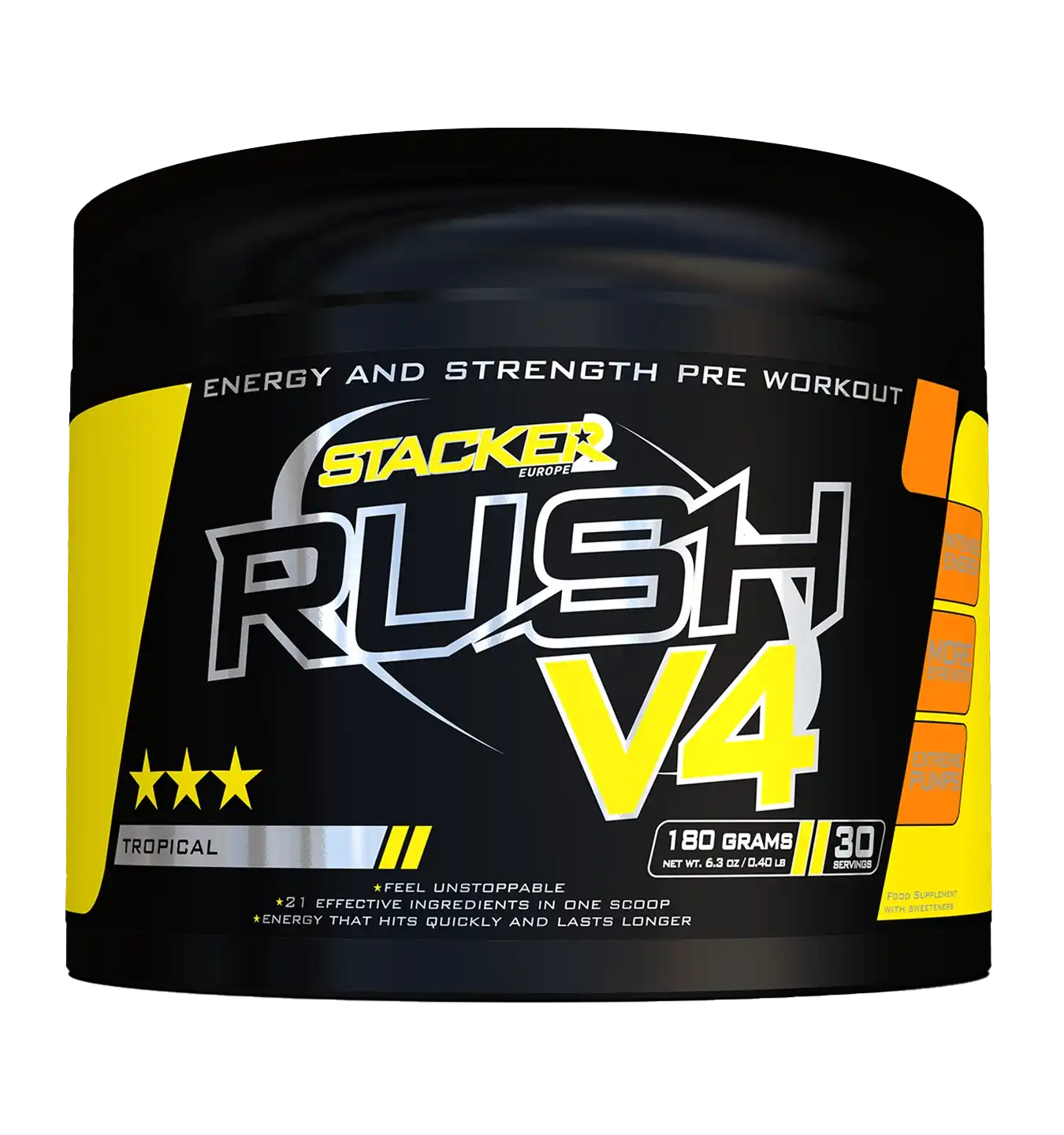 RUSH V4 - 30 servings / Tropical