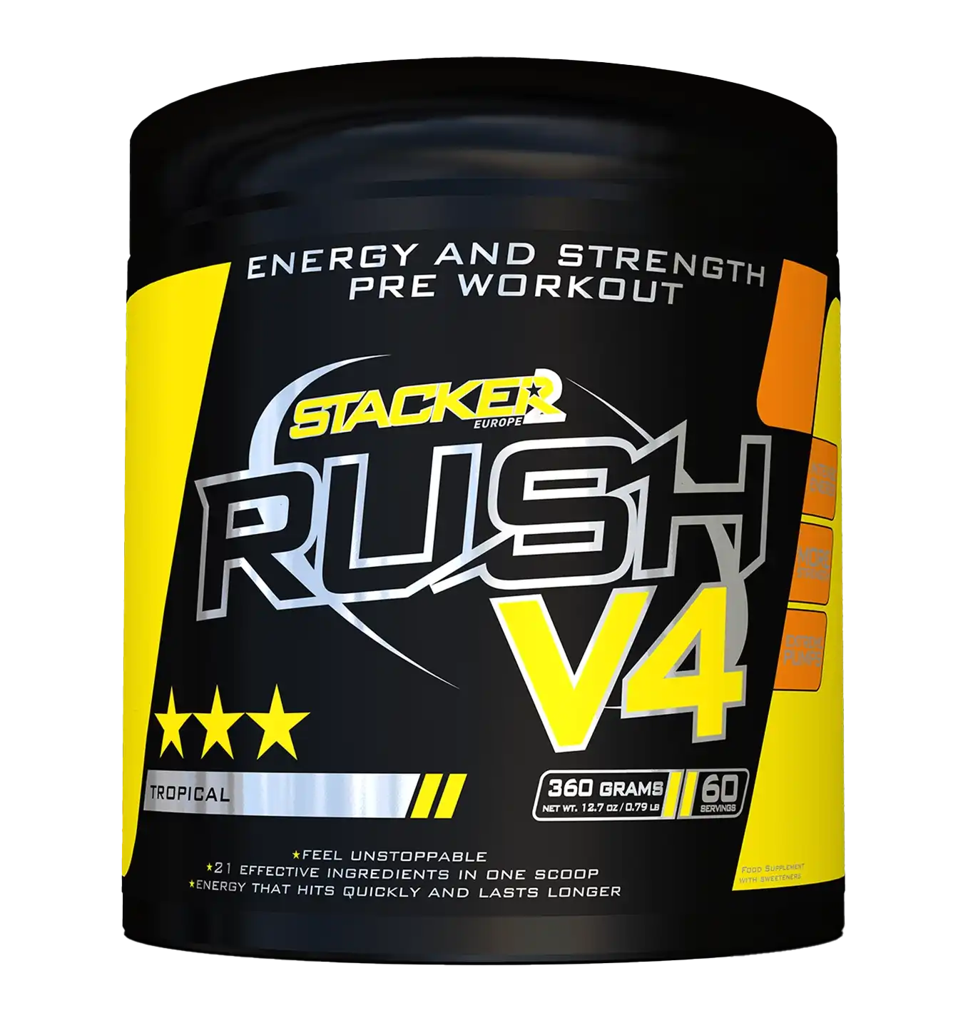RUSH V4 - 60 servings / Tropical