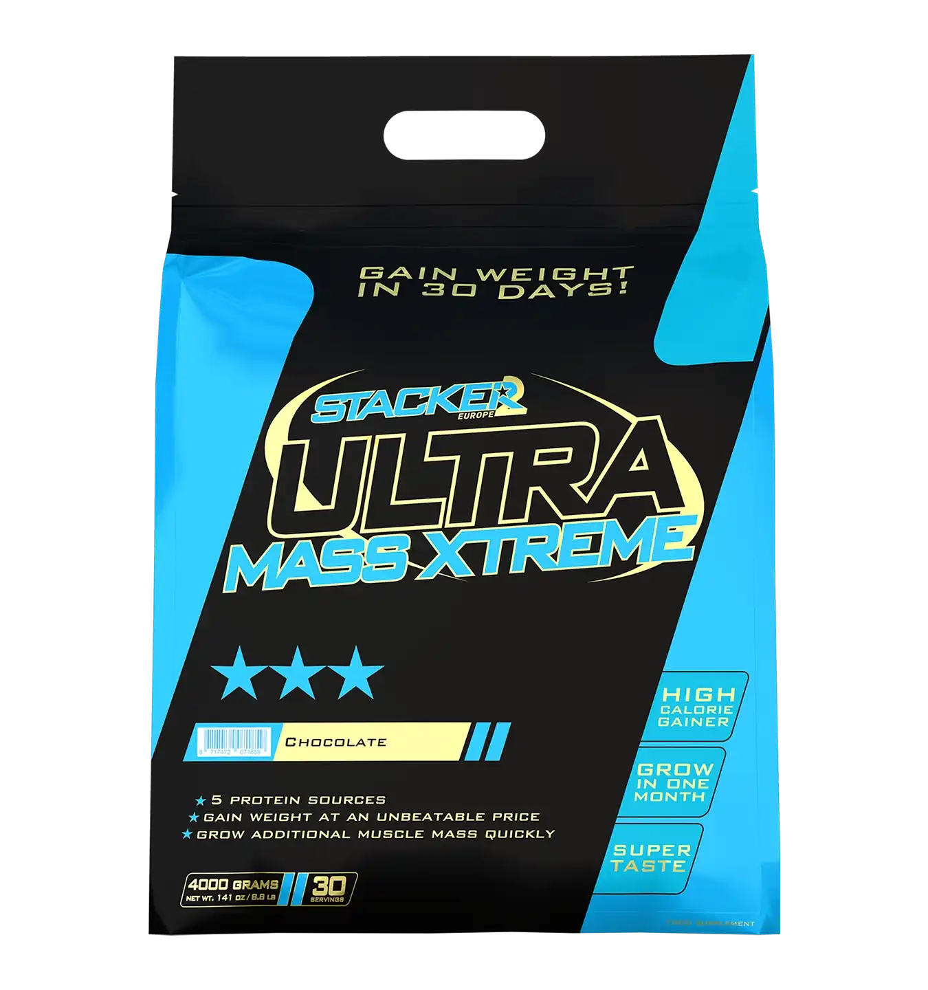 Ultra Mass Xtreme - 4000 g / Chocolade