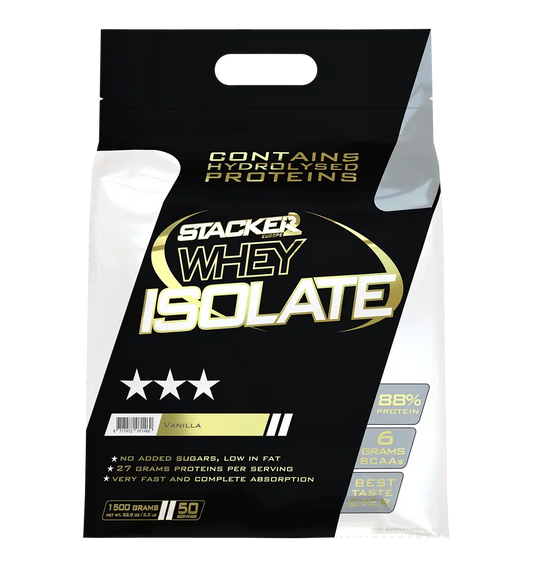 Whey Isolate Stacker - 1500 g / Vanille