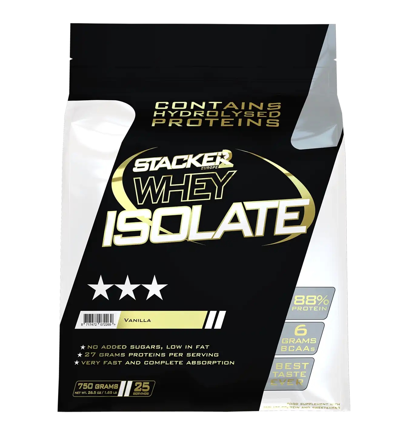 Whey Isolate Stacker - 750 g / Vanille