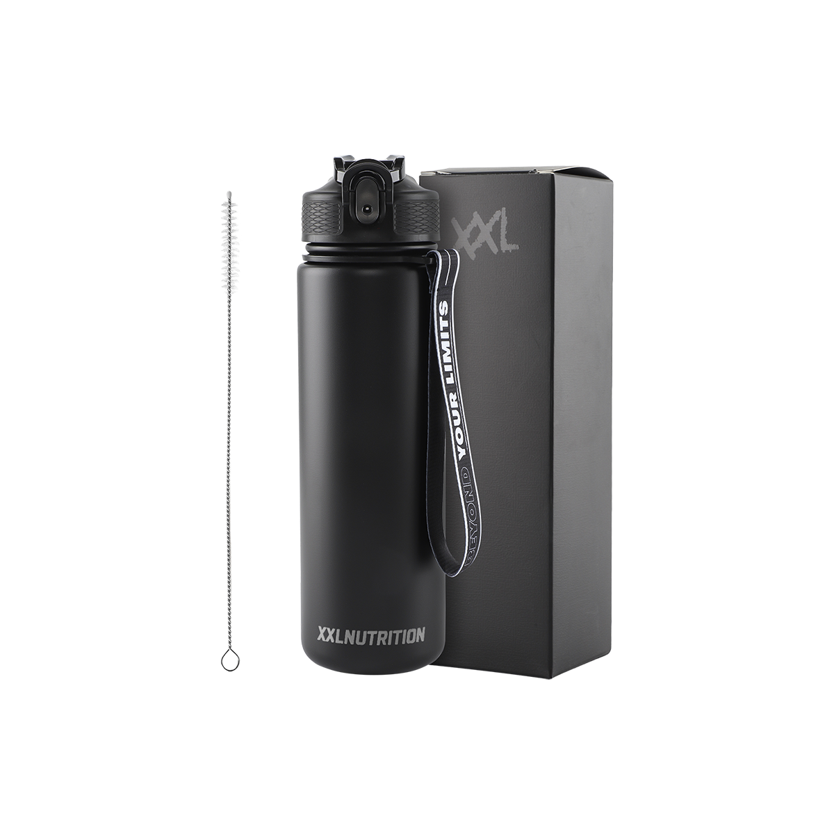 Thermo Hydrate Bottle - Zwart