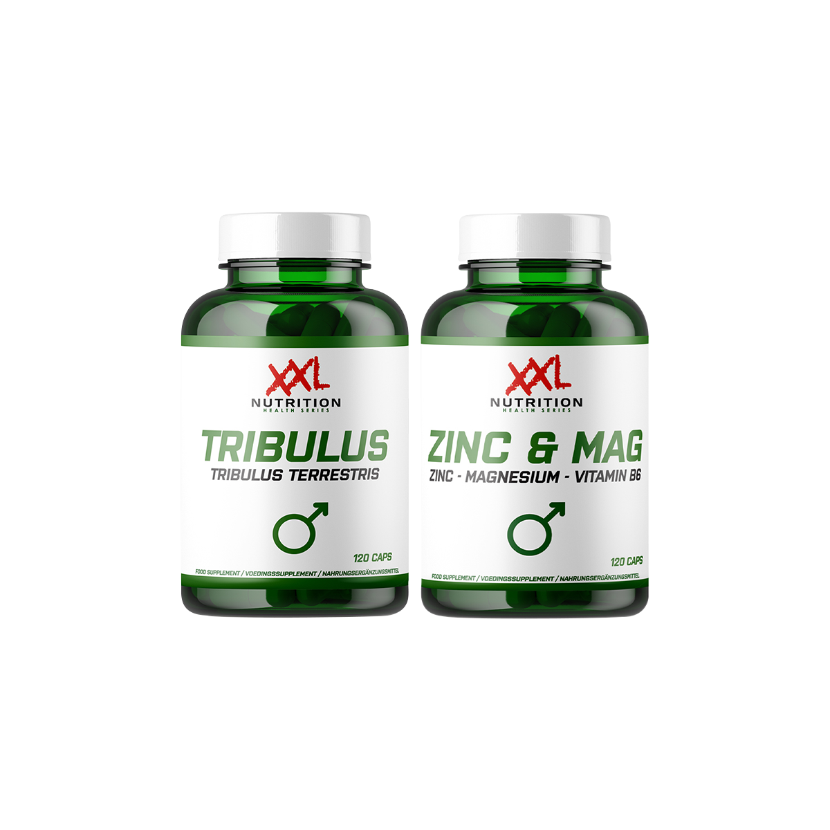 Tribulus + Zink & Magnesium Stack - Standaard
