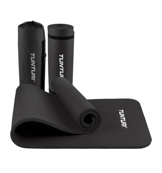 Fitnessmat NBR - Zwart