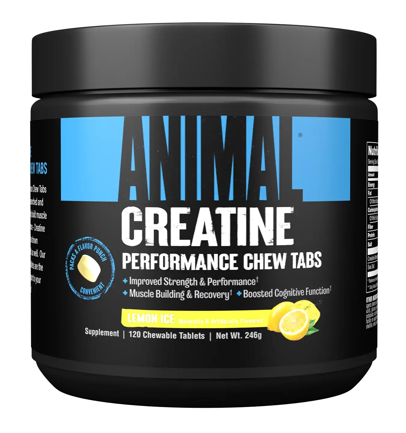 Creatine Chews - 120 chewables / Lemon Ice
