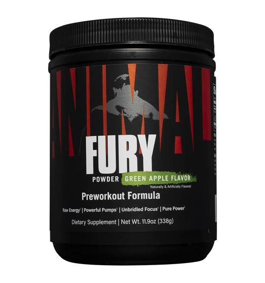 Animal Fury - 20 servings / Green Apple
