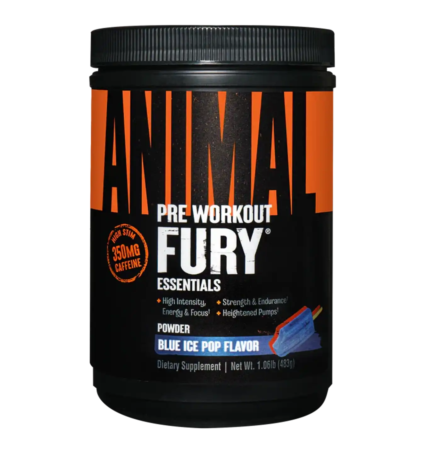 Animal Fury - 30 servings / Blue Ice Pop