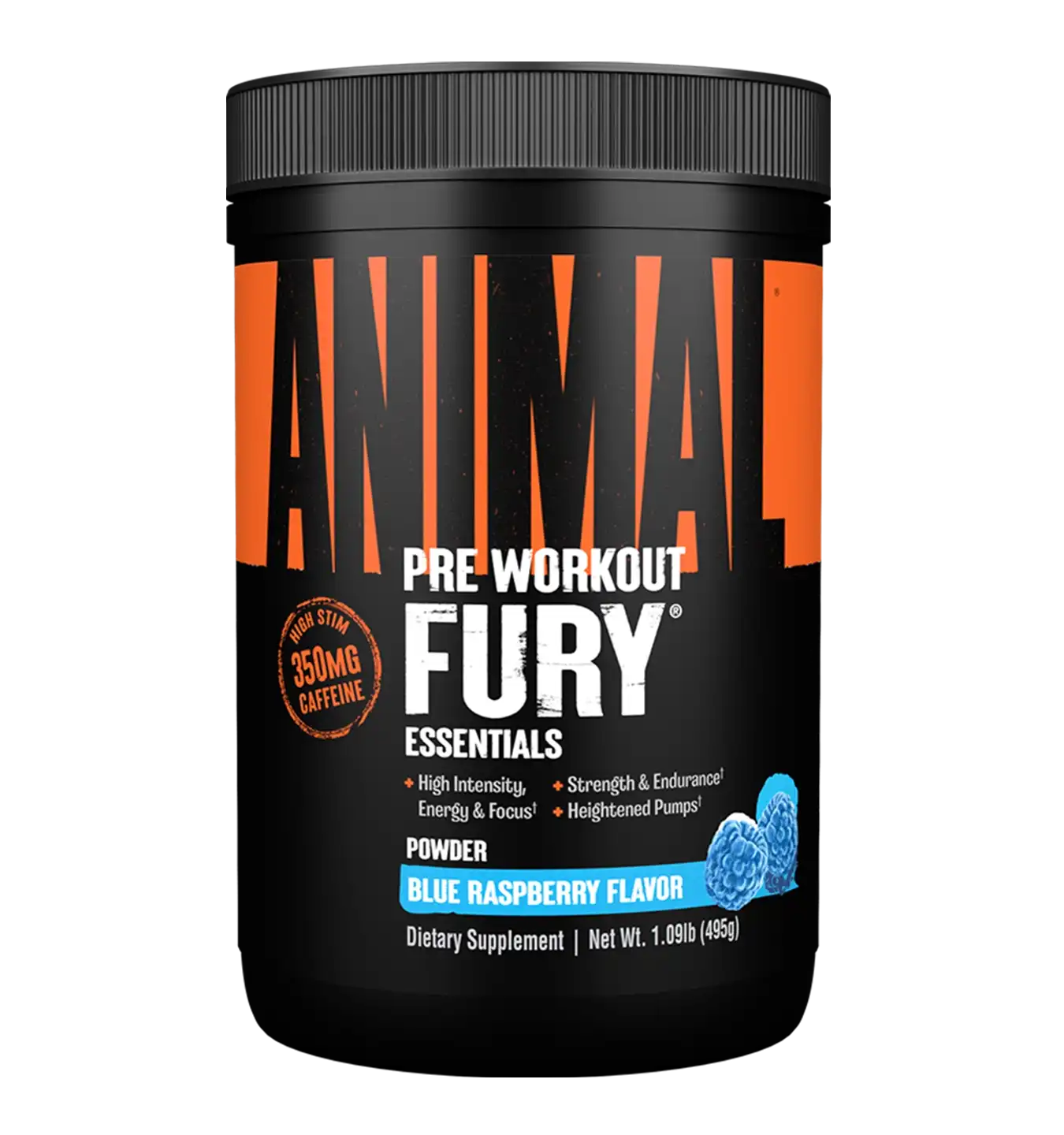 Animal Fury - 30 servings / Raspberry