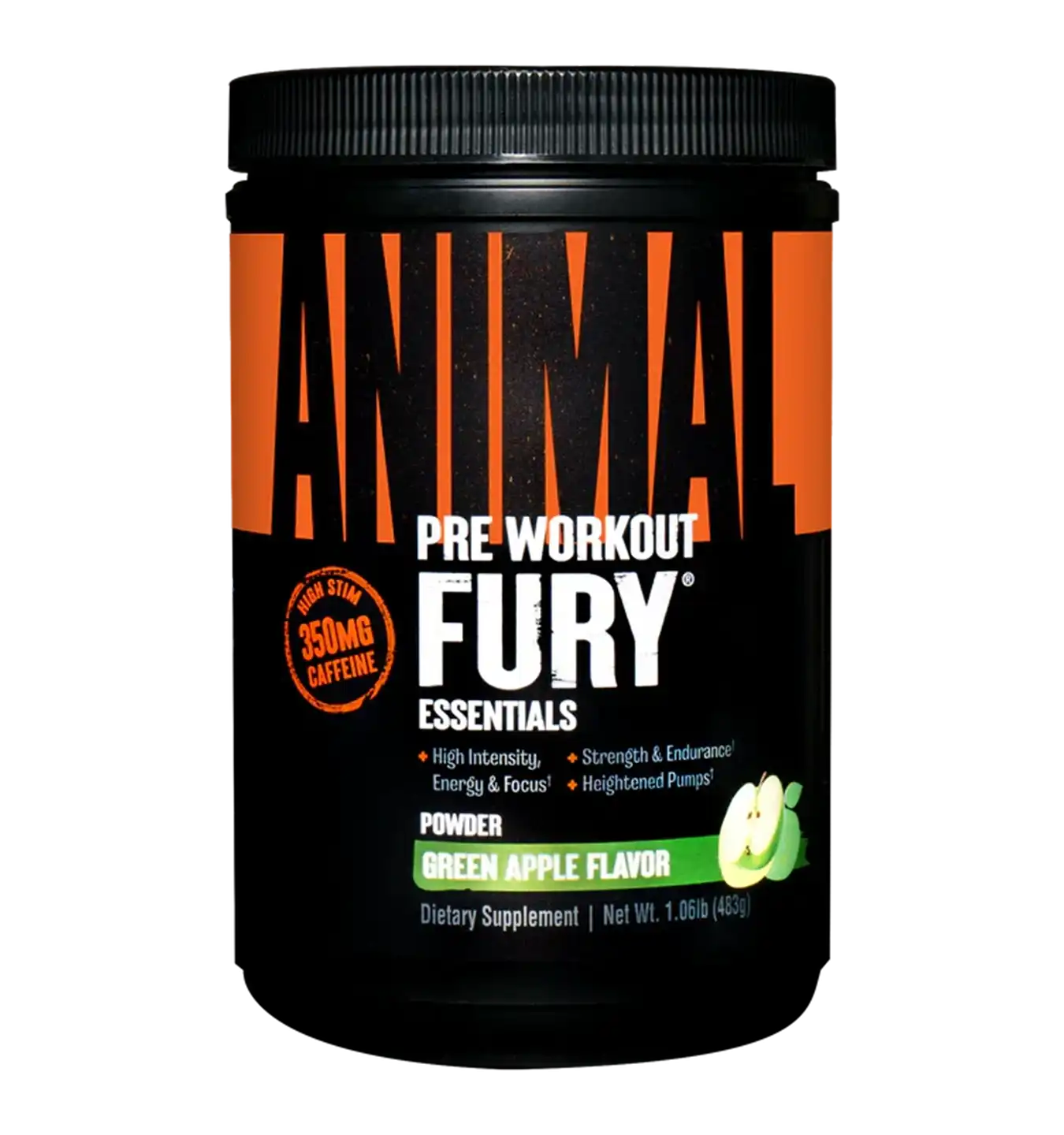 Animal Fury - 30 servings / Green Apple