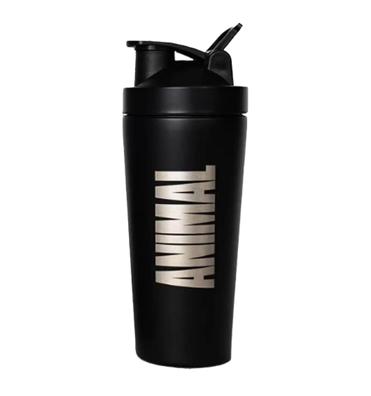 Animal Metal Steel Shaker - 750 ml - Zwart