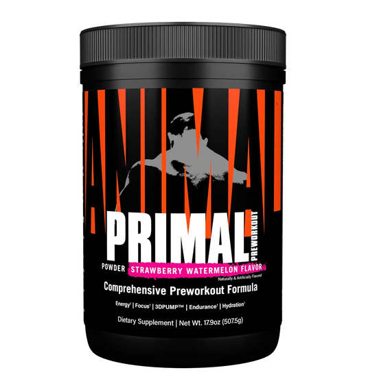 Animal Primal Powder Pre-Workout - 25 servings / Strawberry Watermelon