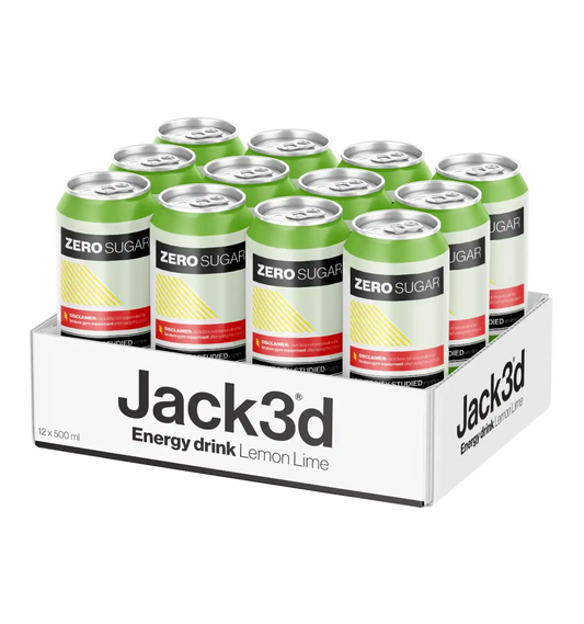 Jack3D Energy - 12x 500 ml / Lemon Lime