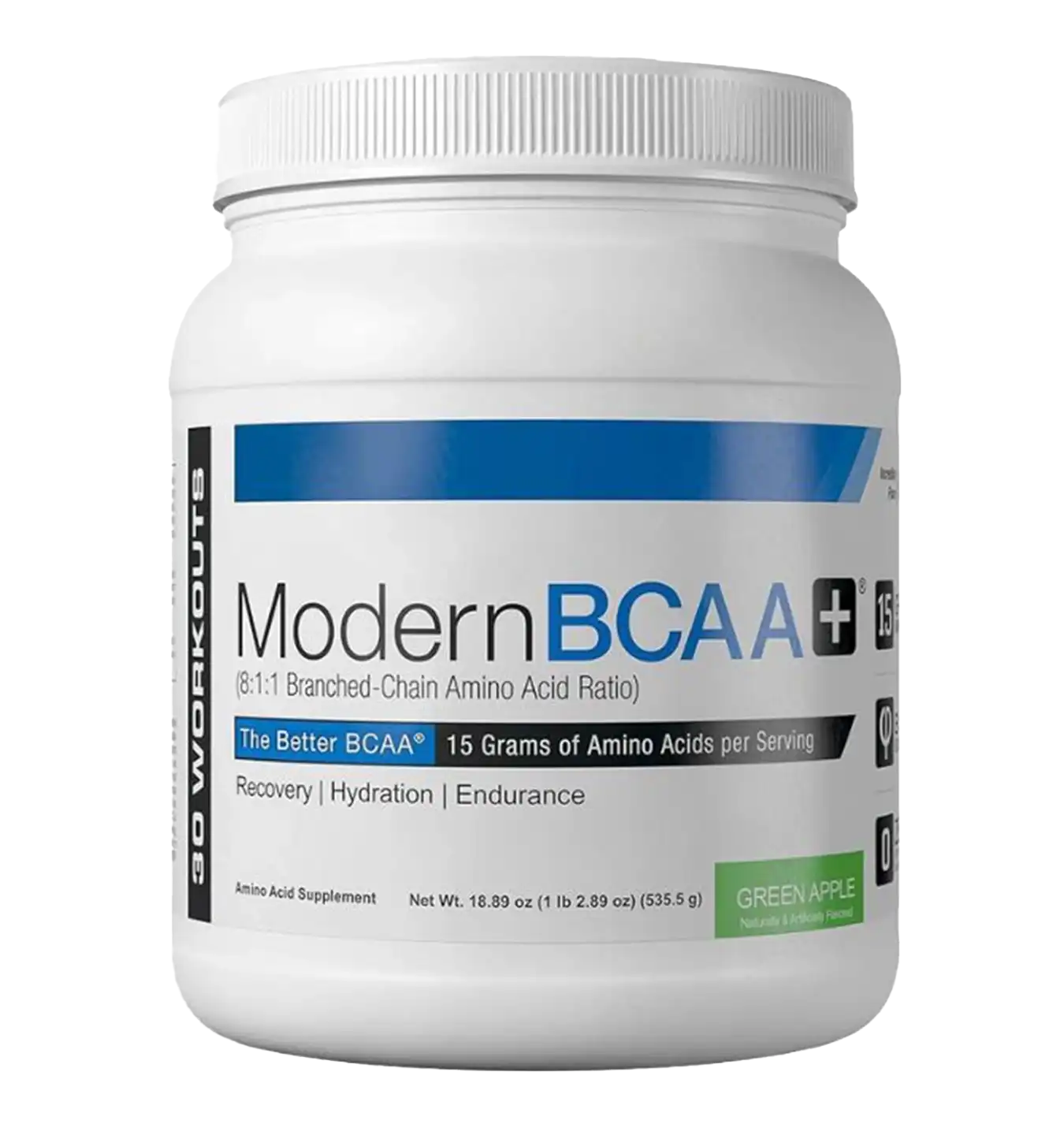 Modern BCAA+ - 536 g / Green Apple